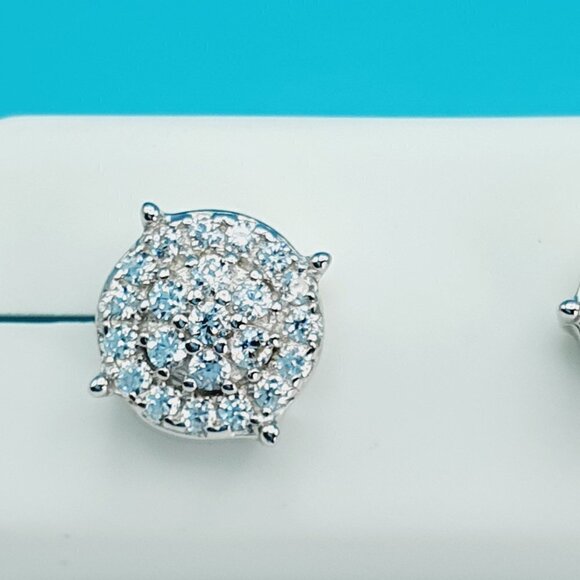 "925 Sterling Silver CZ Beautiful Earrings for Women, 1USPAR4177 - Picture 8 of 11